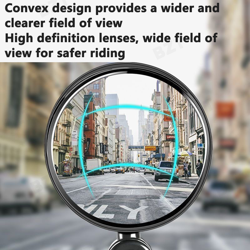 Mirror Handlebar Convex - Rétroviseurs universels pour guidon de vélo,