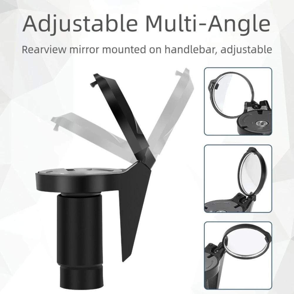 Mirror Handlebar Convex - Rétroviseur d'extrémité de guidon de vélo
