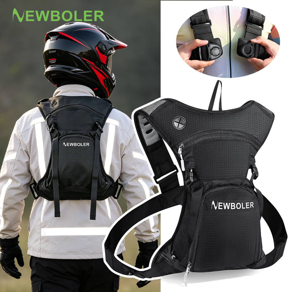 Cycling Commute Backpack - NEWBOLER Sac d'hydratation pour moto et