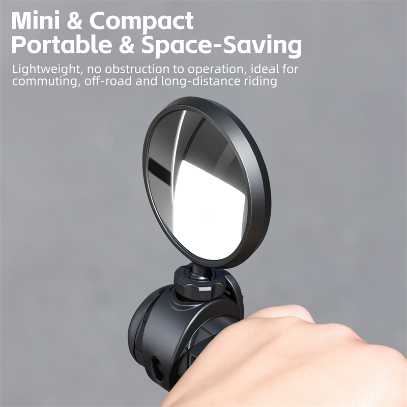 Mirror Handlebar Convex - Rétroviseur de vélo grand angle HD