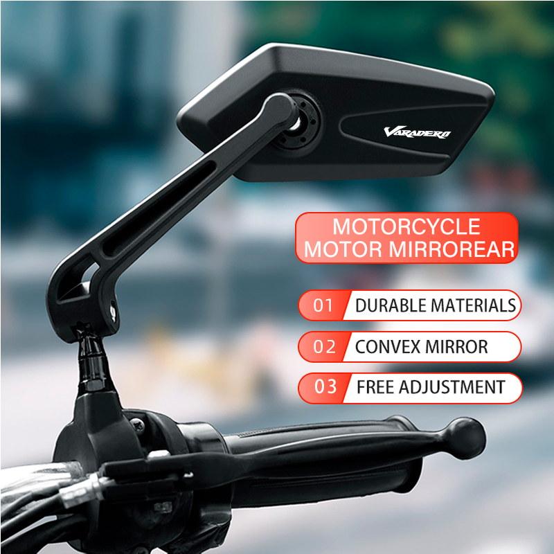 Mirror Handlebar Convex - Rétroviseur de guidon de moto pliable
