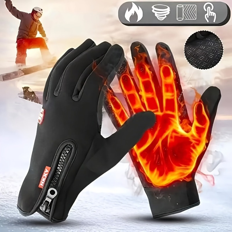 Winter Cycling Commute - Gants de cyclisme simples pour hommes