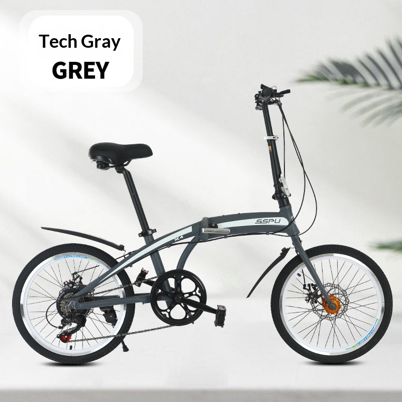 Commuter Biking - Vélo pliant 20 pouces en alliage