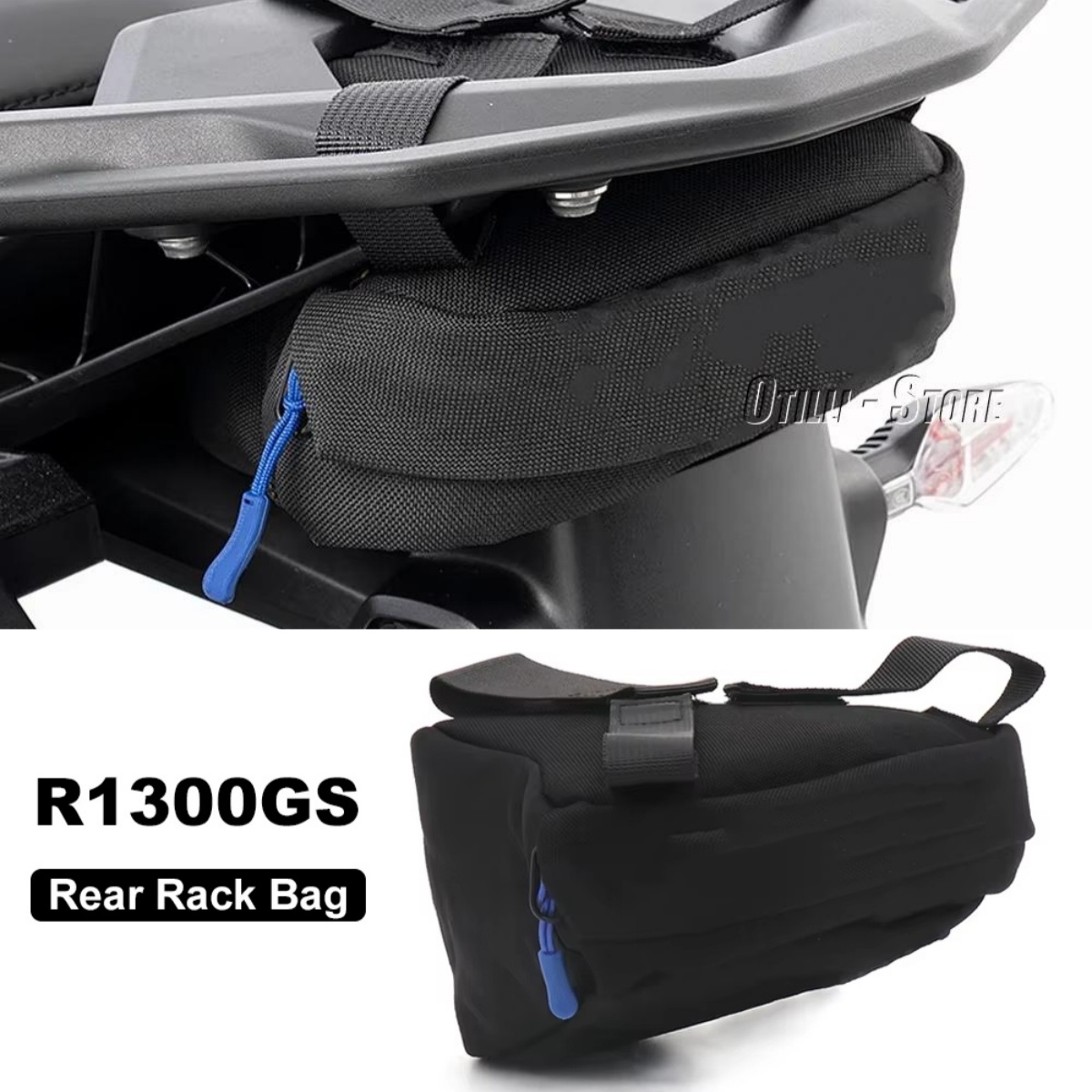 Panniers Waterproof Rear - Sacoche arrière étanche pour moto, sacoche