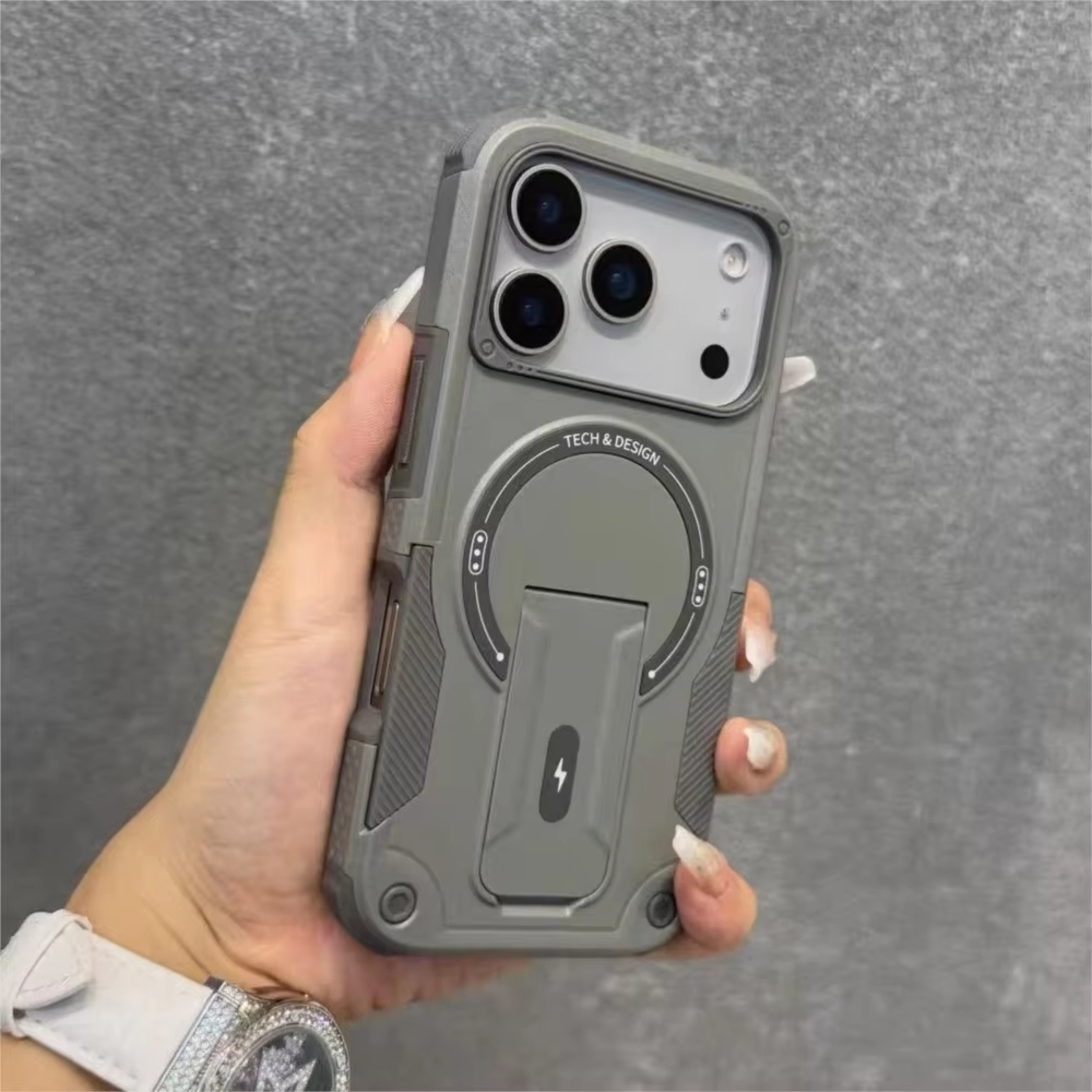 Kickstand Adjustable - Coque de protection antichoc avec béquille