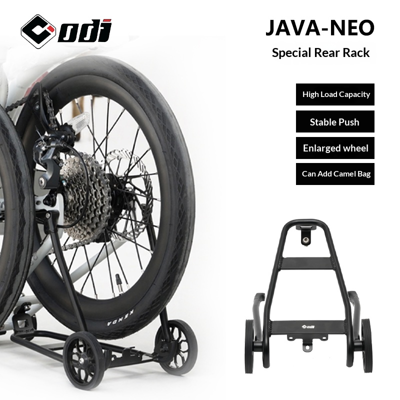 Cargo Rack Aluminum - Porte-bagages arrière spécial ODI pour vélo