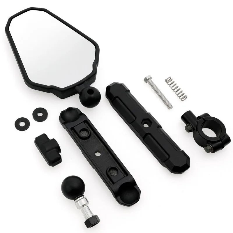 Mirror Handlebar Convex - Rétroviseurs latéraux de moto, convexes, pliables,