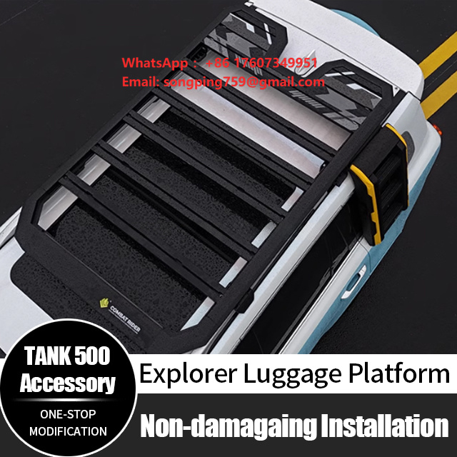 Cargo Rack Aluminum - Accessoires de voiture, porte-bagages en aluminium,