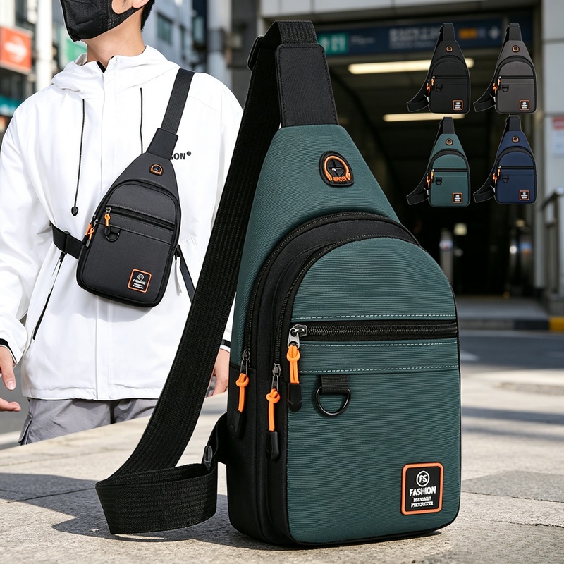 Cycling Commuter Backpack - Sac de poitrine sportif imperméable pour
