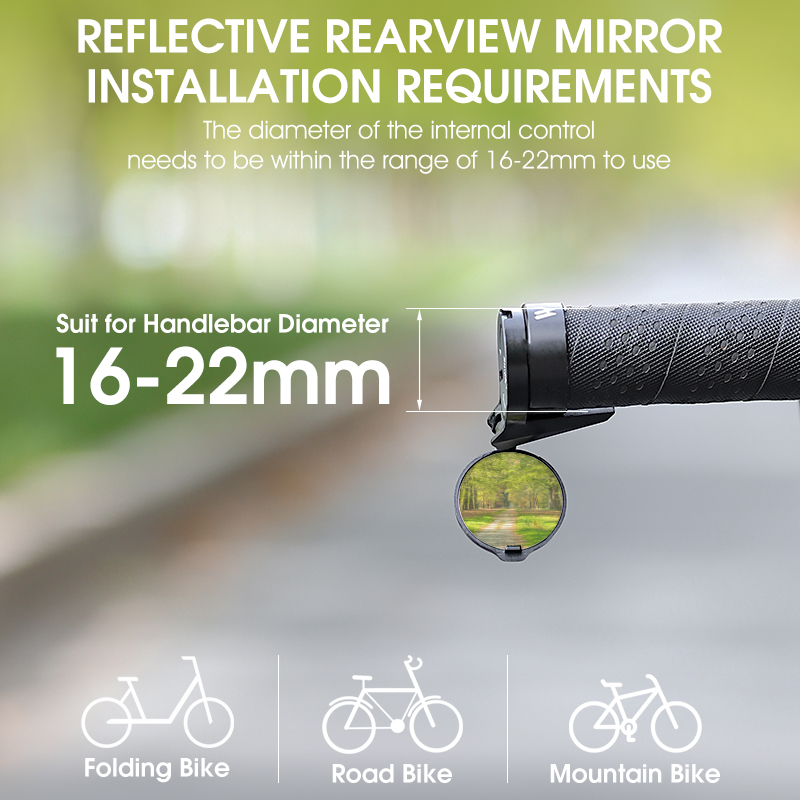 Rétroviseur de vélo HD WEST BI - Mirror Handlebar Convex avis et prix