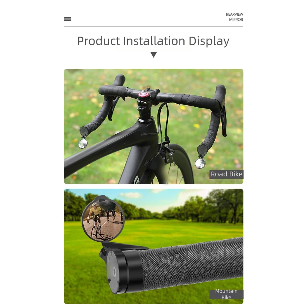 Rétroviseur d'extrémité de gui - Mirror Handlebar Convex avis et prix