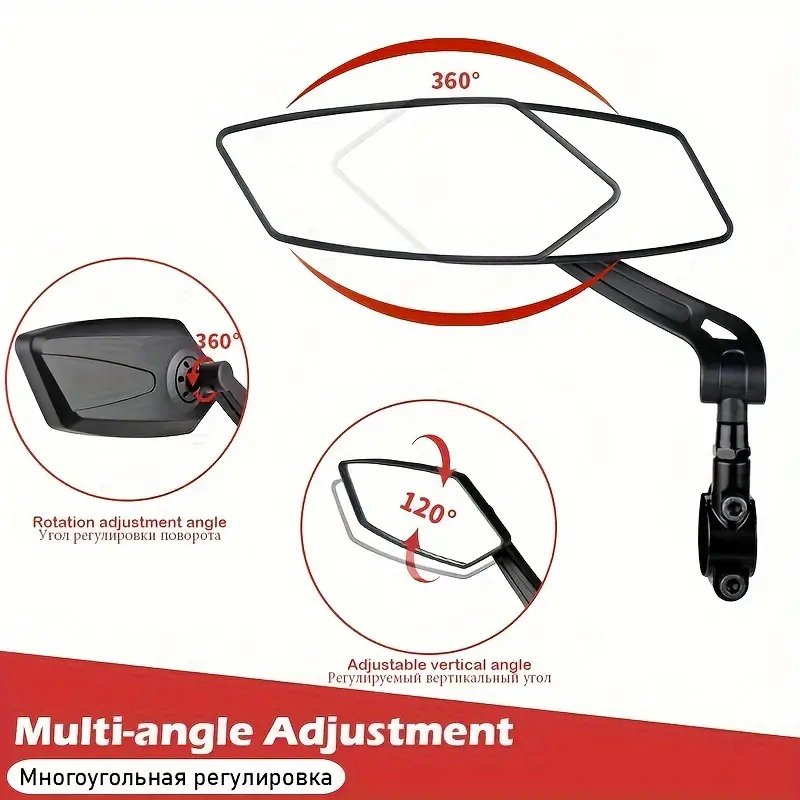 2 rétroviseurs de guidon de mo - Mirror Handlebar Convex avis et prix