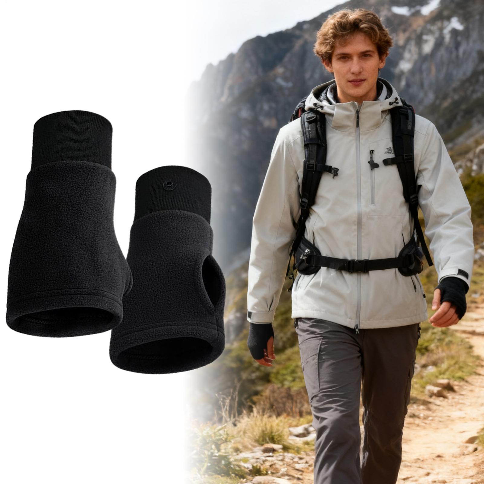 Gants demi-doigt coupe-vent po - Winter Cycling Commute avis et prix