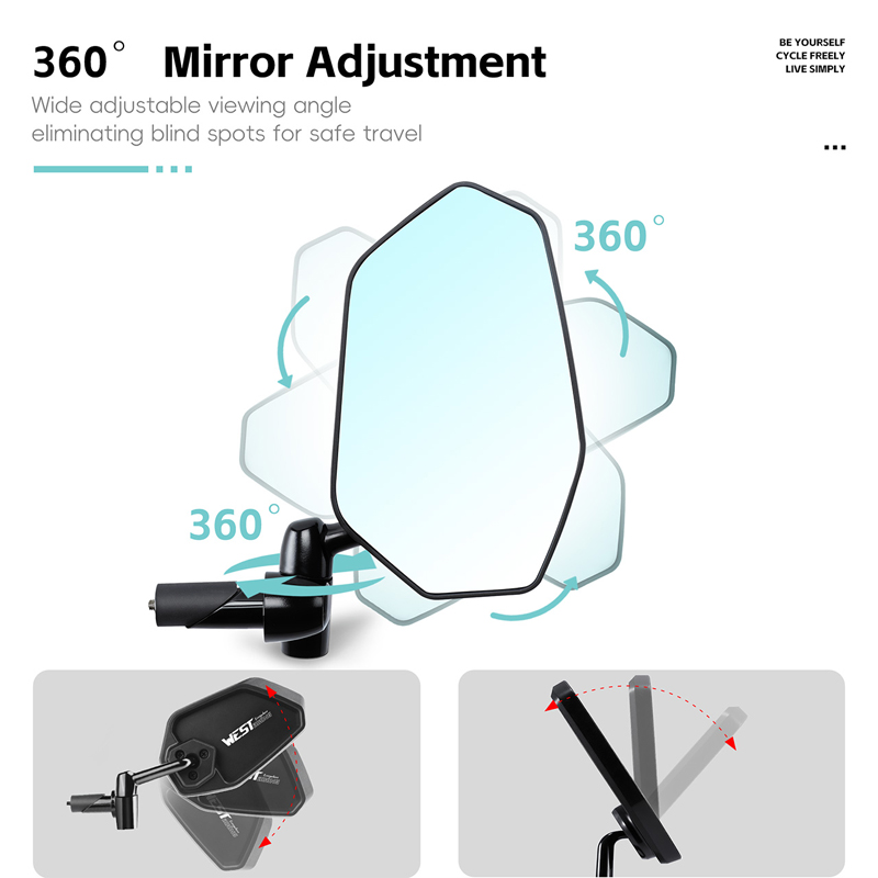 Rétroviseur convexe anti-éblou - Mirror Handlebar Convex avis et prix