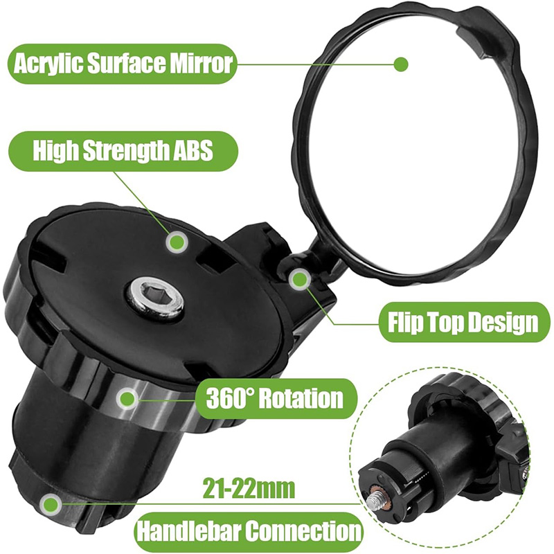 Miroir convexe de guidon de vé - Mirror Handlebar Convex avis et prix