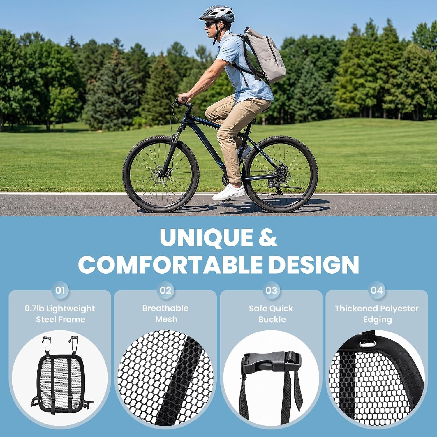 Sac à dos léger et ventilé ave - Cycling Commuter Backpack avis et prix
