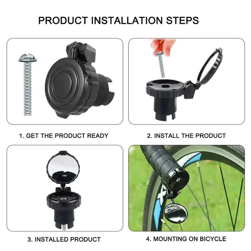 Mini rétroviseur de guidon de  - Mirror Handlebar Convex avis et prix
