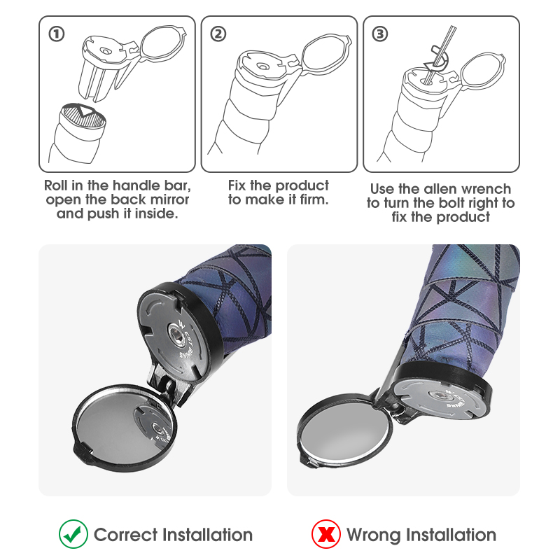 WEST BIKING – rétroviseur de v - Mirror Handlebar Convex avis et prix
