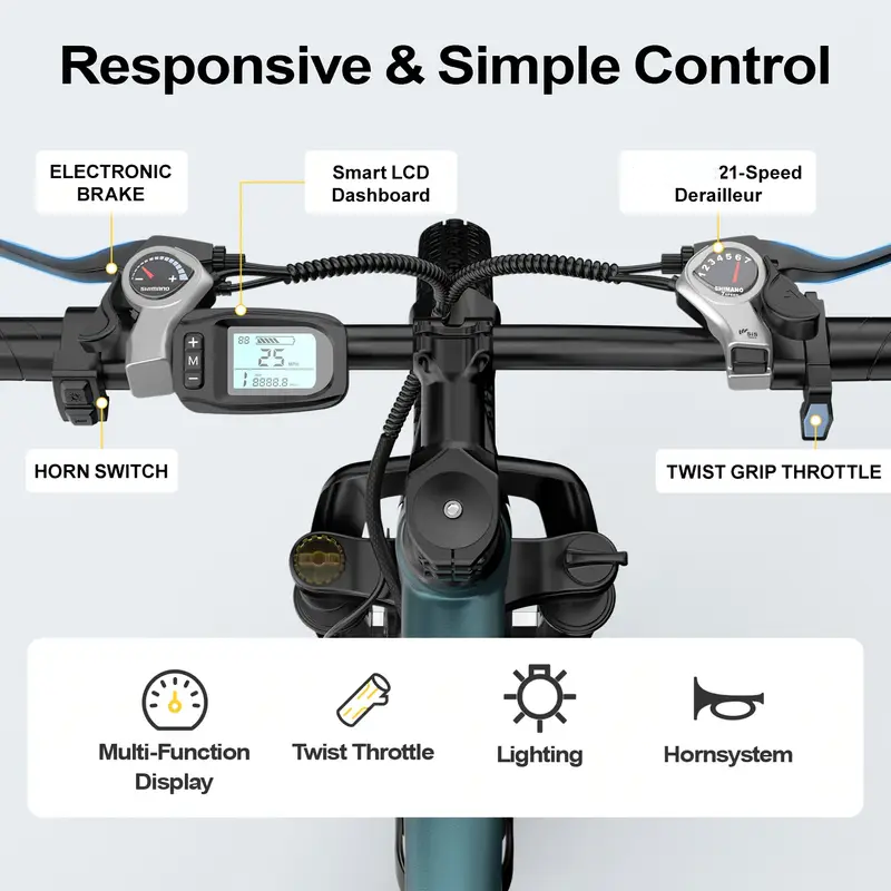 Vélo électrique de montagne 26 - Commuter Biking avis et prix