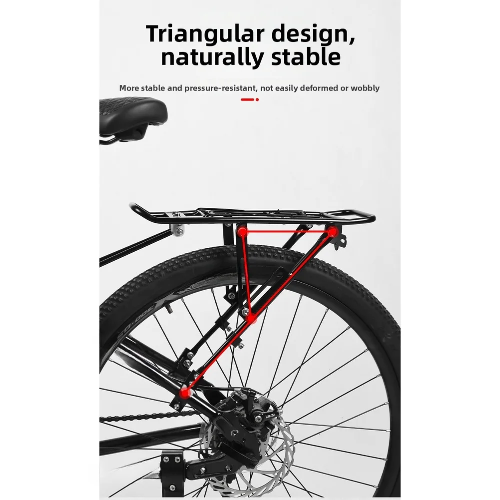 Porte-bagages arrière de vélo  - Cargo Rack Aluminum avis et prix