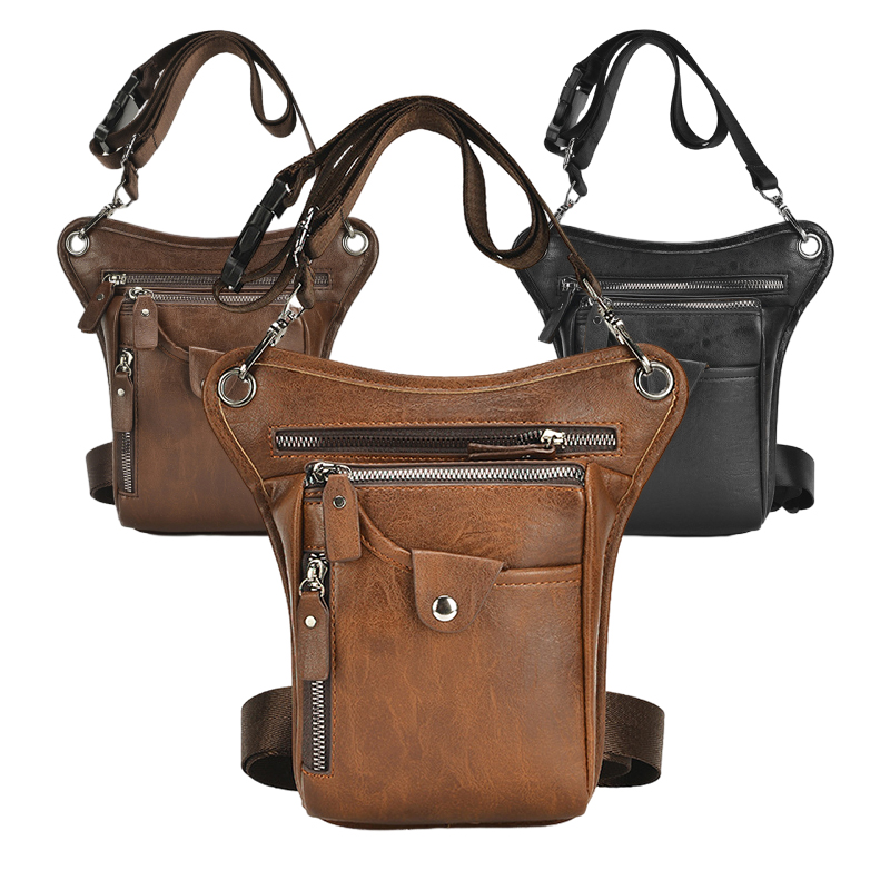 Sac de taille Vintage en cuir  - Cycling Commute Bag avis et prix