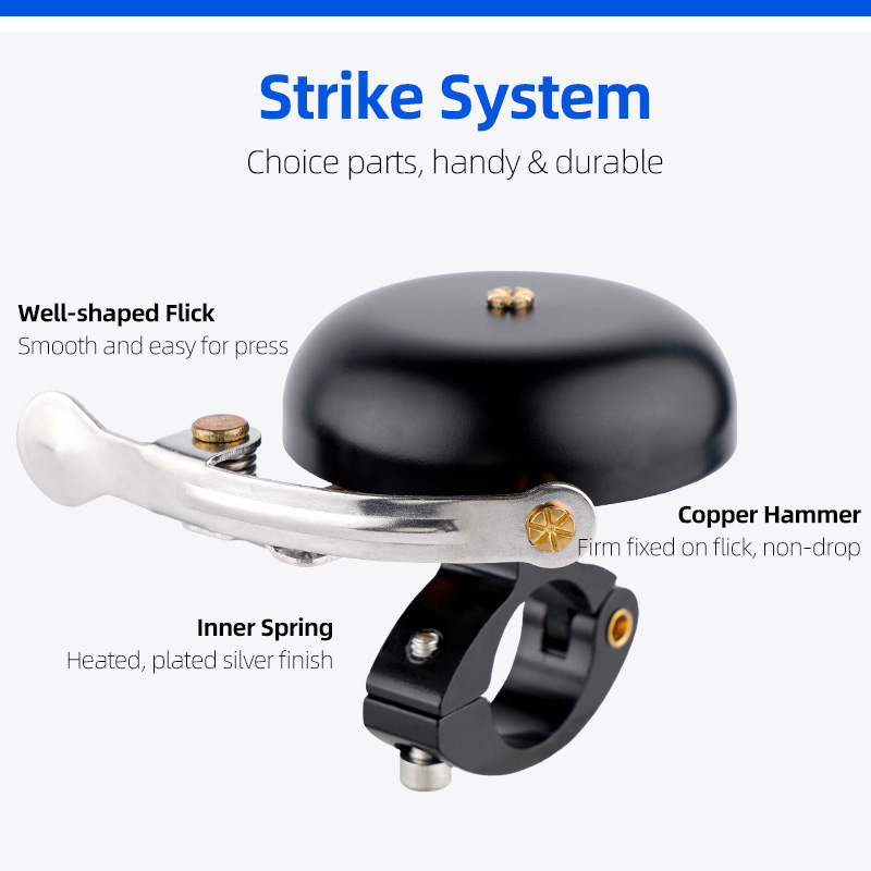Deemount – cloche en laiton po - Bell Handlebar Ring avis et prix